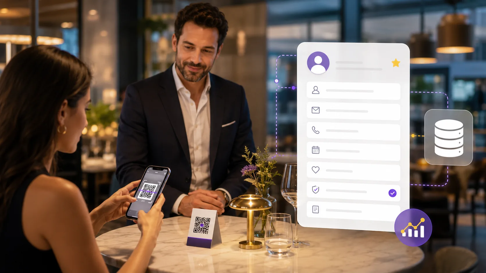 Modulo raccolta dati clienti ristorante: esempio pronto